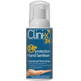 Clini-X 24, 24 hour Protection against Covid, 250ml, Foaming