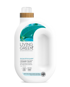 Laundry Liquid. Certified Natural with Organic Eucalyptus and Mint 1L