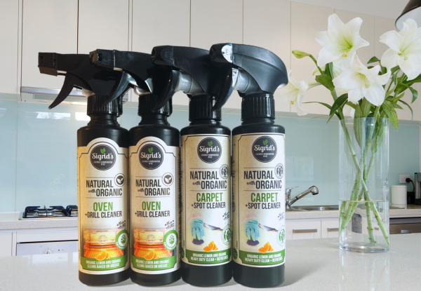 Certified Natural Home Cleaning Duo: Carpet & Oven