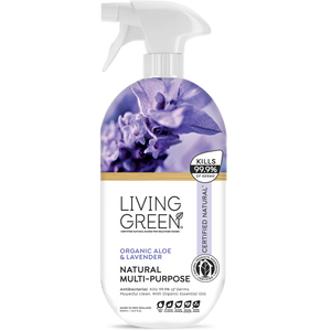 Multi-purpose Cleaner.  Certified Natural with Organic Organic Aloe & Lavender.