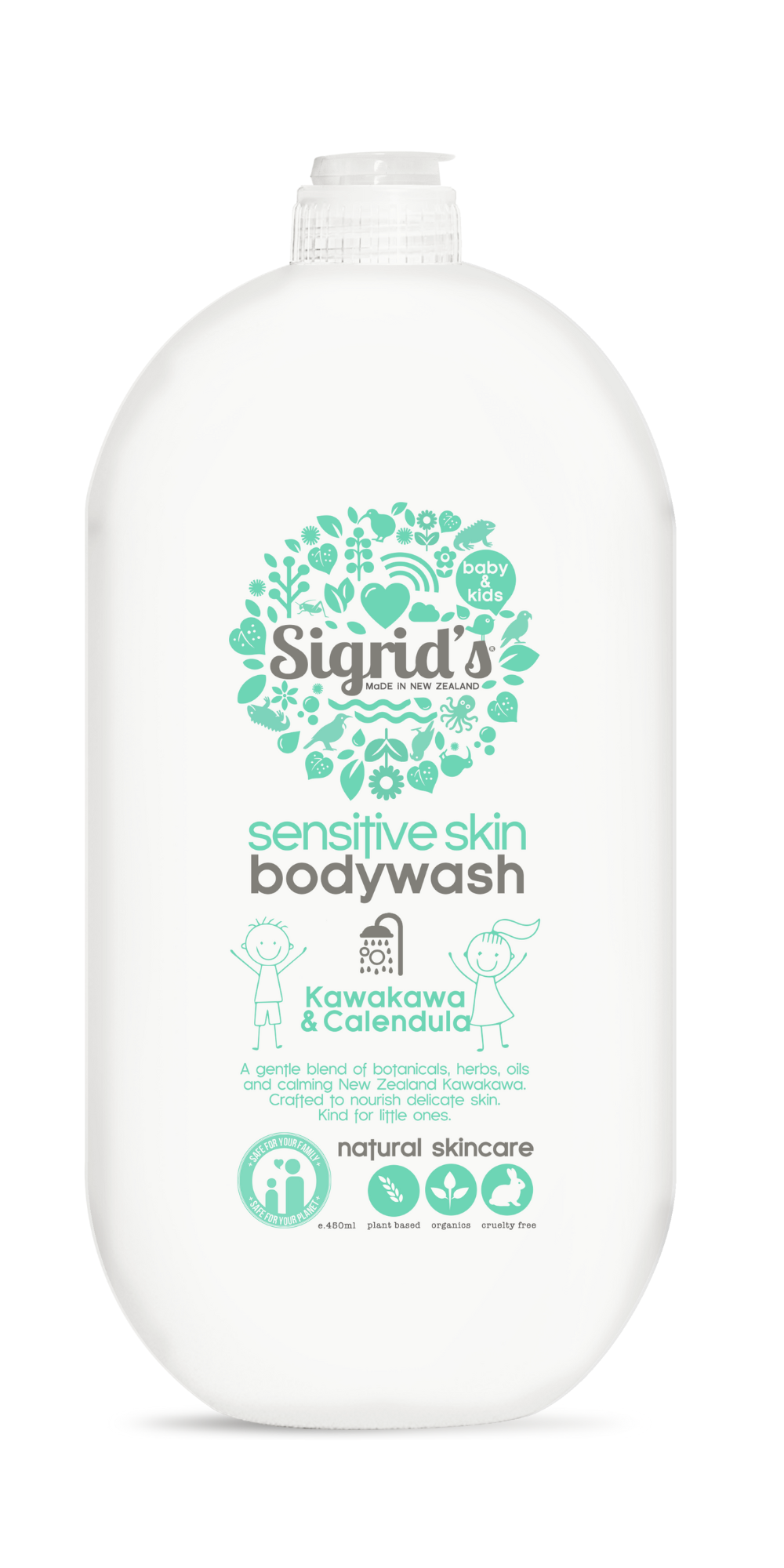 Sensitive Skin Kawakawa Bodywash