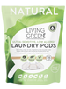 Living Green Laundry Pods, Ultra Sensitive, 18 Pack