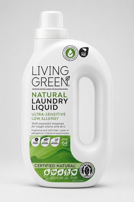 Laundry Liquid. Certified Natural, Ultra-Sensitive and Low Allergy, 2L.