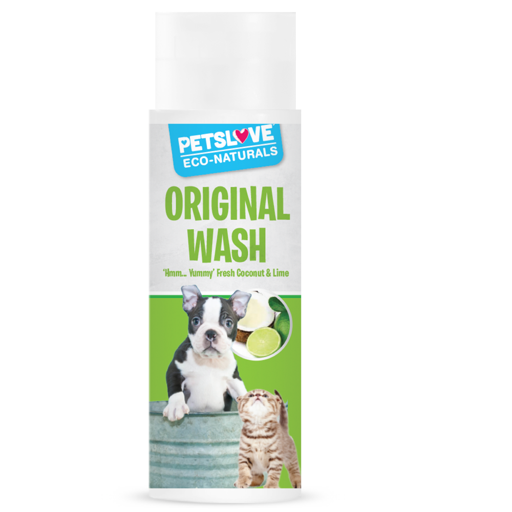 Petslove, Natural Hypoallergenic Original Wash, Coconut & Lime, 250ml
