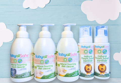 BabyAllSafe Clean Kids' Kit: The Pure & Gentle Baby & Kids Care Kit