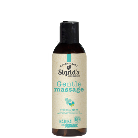 Sigrid's Baby Massage Oil,  Certified Natural with organic extracts, 125ml
